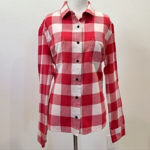 Pact Holiday Gingham Mila Flannel Shirt
